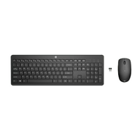 HP 235 Wireless Mouse and Keyboard Combo - Black [1Y4D0AA]