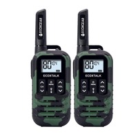 EcoX UHF 0.5W 2 Pk Blk/GrnCamo