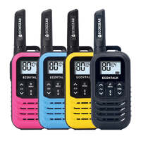 EcoX UHF 0.5W 4 Pk BK Y BL PUR
