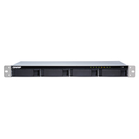 QNAP 4-BAY NAS (NO DISK), OCTEON QC 2.2GHz, 4GB, 2.5GbE(2), 10GbE SFP+(2),M.2(2), 1U, 3YR