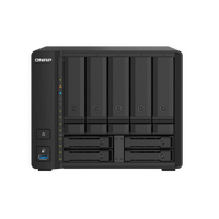 QNAP 5+4-BAY NAS (NO DISK), ALPINE QC 1.7GHz, 4GB, 2.5GbE(2),10GbE SFP+(2), TWR, 2YR WTY