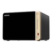 QNAP 6-BAY NAS(NO DISK) CELERO N QC 2.9GHz, 8GB, 2.5GbE(2), M.2(2), PCIe, TWR, 3YR WTY