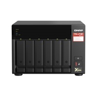 QNAP 6-BAY NAS (NO DISK), AMD QC 2.2GHz, 8GB, 2.5GbE(2), M.2(2), TWR, 3YR WTY