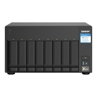 QNAP 8-BAY NAS (NO DISK) ALPINE QC 1.7GHz, 4GB, 2.5GbE(2), 10GbE SFP+(2), TWR, 2YR WTY