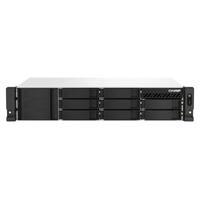 QNAP 8-BAY NAS (NO DISK) AMD QC 2.2GHz, 4GB, 2.5GbE (2), PCIe, 2U, 3YR WTY