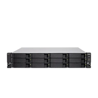 QNAP 12+6 BAY NAS (NO DISK) XEON 4-CORE 2.6GHz, 32GB, 10GbE SFP+(2),2.5GbE RJ45, RPSU, 3YR