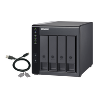 QNAP 4-BAY DAS EXPANSION UNIT (NO DISK), SATA USB-C(1), TWR, 2YR WTY
