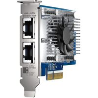 QNAP DUAL PORT 10GBASE-T NETWORK CARD WITH SR-IOV and iSCSI SUPPORT (PCIE GEN3 X4)