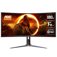 AOC CU34G2XP 34" 2K UWQHD 165Hz 1ms VA Curved Ulrawide Gaming Monitor
