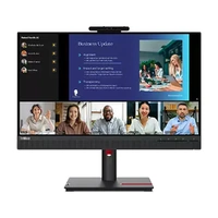 Lenovo ThinkVision T24v-30 24" Full HD 75Hz Webcam IPS Conferencing Monitor
