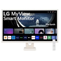 LG MyView 32SR50F-W 32" Full HD All-in-One IPS Smart Monitor