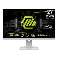 MSI MAG 274QRFW 27" 2K QHD 180Hz 1ms IPS Gaming Monitor White