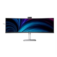 Philips 49B2U5900CH 49" 2K DQHD 75Hz HDR Webcam USB-C VA Curved Business Monitor