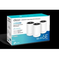 TP-Link Deco XE75(3-pack) AXE5400 Tri-Band Mesh Wi-Fi 6E System