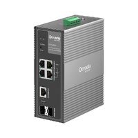 TP-Link IES206GPP Omada 6-Port Gigabit Industrial Easy Managed Switch with 3-Port PoE+ and 1-Port PoE++