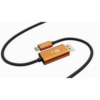 2 Metre Ultra 8K USB-C to DP Cable V1.4
