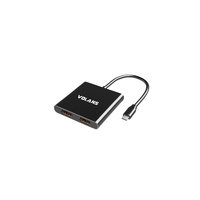 Aluminium USB-C to Dual HDMI 2.0 Adapter ? 4K@60Hz