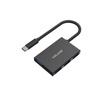 Aluminium 4-Port USB3.1 Hub (USB-C to USB3.1) - 10Gbps