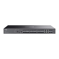 TP-Link SG5428XF Omada Campus 24-Port SFP Stackable Lite L3 Managed Switch with 4x 10G Slots