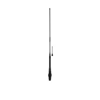 Elevated Feed and Fibreglass Whip with Black Heat Shrink, 6.6 dBi Gain, Includes 14cm 3.0 dBi Gain Highly Flexible Whip, Heavy Duty Barrel Style Stain