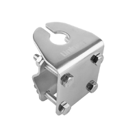 Mirror Mount Bracket with Cable Slot- 2.5mm S/Steel