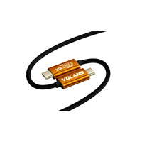 VOLANS VL-UT52 2 Metres Aluminium USB5 Cable ? Thunderbolt 5 Compatible (80Gbps/16K/240W)