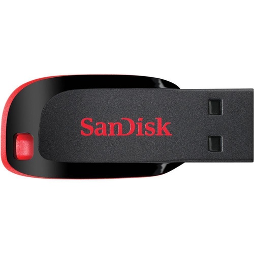 SanDisk 16GB Cruzer Blade CZ50 USB2.0 Flash Drive SDCZ50-016G-B35