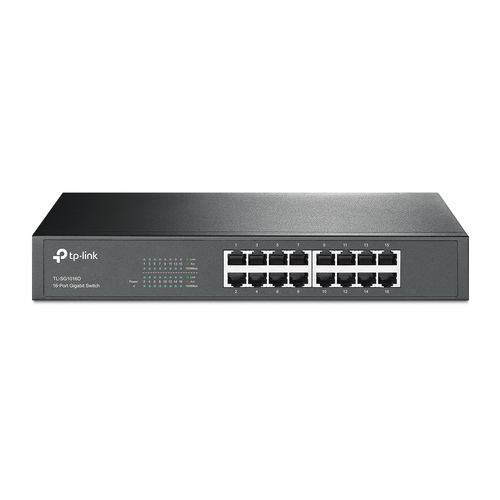 TP-Link TL-SG1016D 16-Port Gigabit Desktop / Rackmount Switch