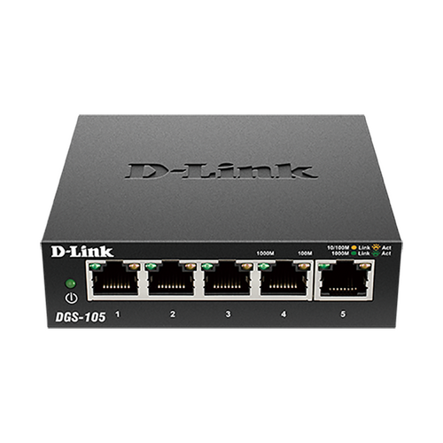 5-Port Gigabit Desktop Switch (Metal Housing)