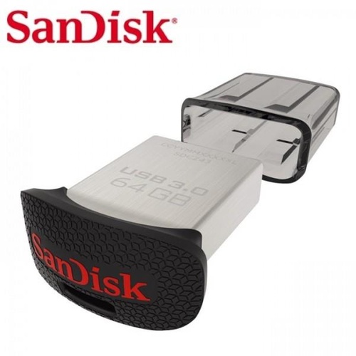 SanDisk 64GB CZ43 Ultra Fit USB 3.0 Flash Drive - 130MB/s SDCZ43-064G