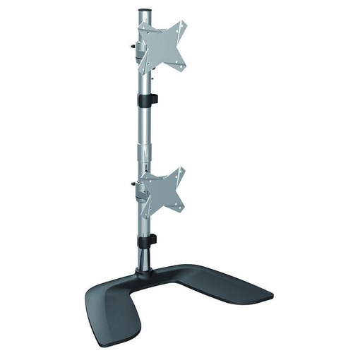 Brateck Free Standing Dual Vertical LCD Monitor Stand From 13-23" BT-LDT02-T02V