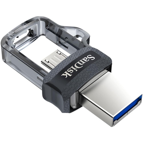 128GB SanDisk Ultra Dual Drive USB3.0 Flash Drive SDDD3-128G-G46