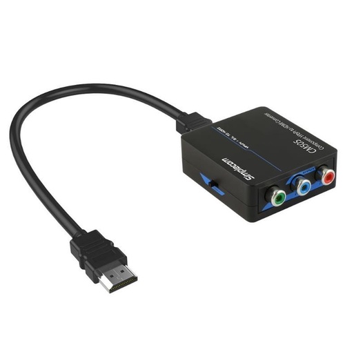 Simplecom CM505 YPbPr RGB Component + Audio R/L to HDMI Converter Full HD 1080p