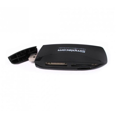 Simplecom CR307 SuperSpeed USB 3.0 All In One Card Reader with CF 4 Slot