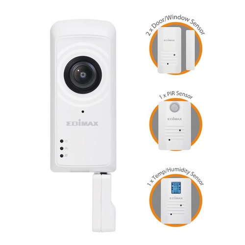 Edimax IC-5170SC Home Automation - HD Wi-Fi Camera w/ 180 Degree View