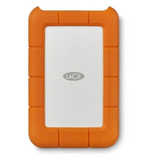 4TB LaCie Rugged USB-C Portable Hard Drive STFR4000800