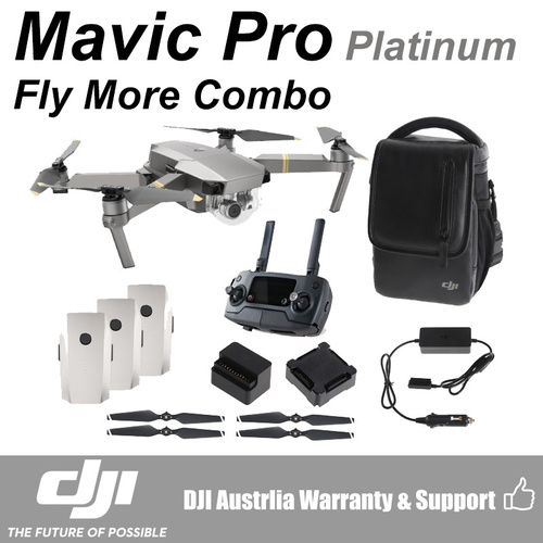 dji mavic pro platinum fly more combo