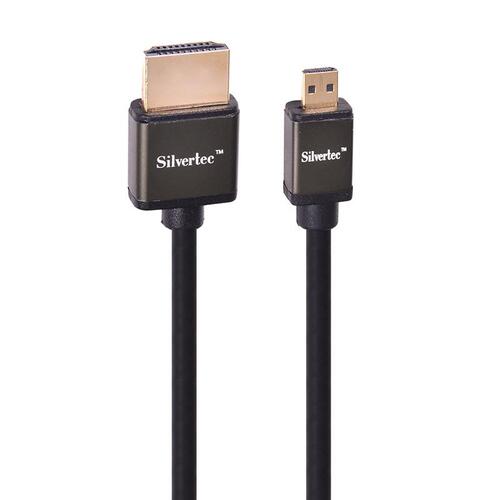 SILVERTEC 1.8M HDMI TO MICRO HDMI V2.0 CABLE BC-HDMI03