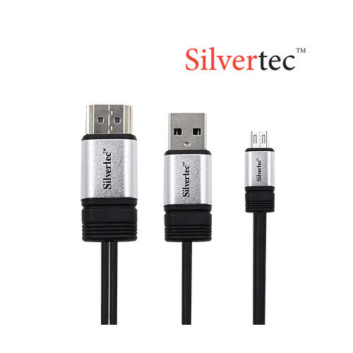 Silvertec 1.8m Micro USB to HDMI MHL Cable BC-HDMI04