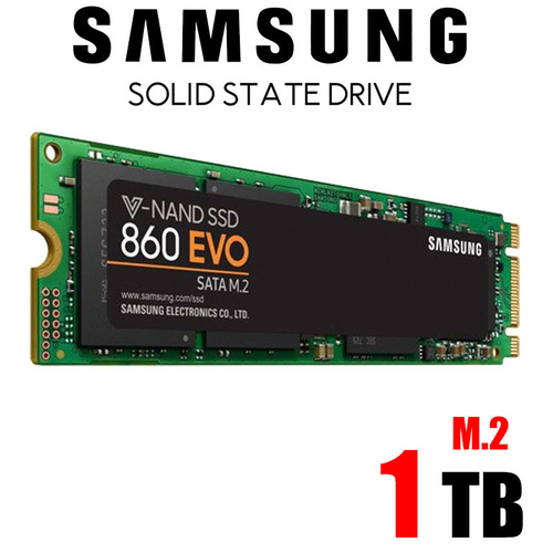 Samsung 860 EVO 1TB 550MB/s M.2 SSD MZ-N6E1T0BW