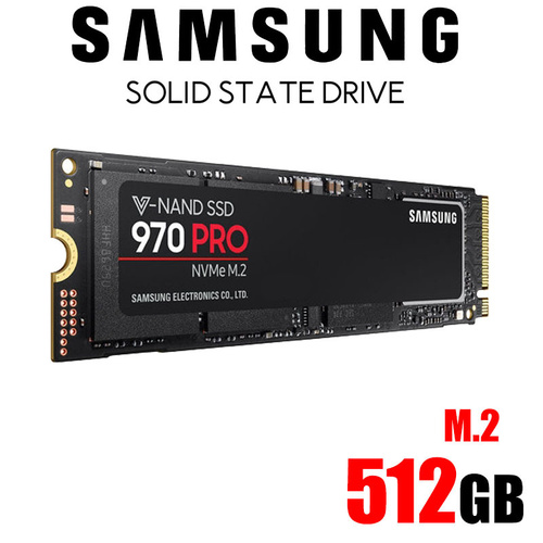 Samsung 970 PRO 512GB 3500MB/s V-NAND M.2 SSD MZ-V7P512BW