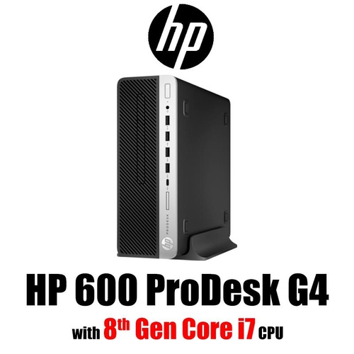 HP ProDesk 600 G4 4VM62PA SFF Desktop PC i7-8700 8GB 1TB Win10 Pro 3Y OnSite Warranty