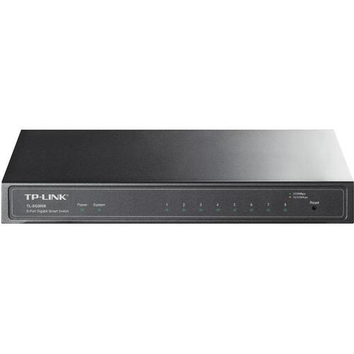 TP-LINK TL-SG2008 8 Port Gigabit Desktop Smart Switch