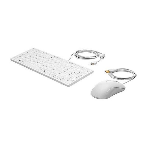 HP USB Keyboard and Mouse Healthcare Edition - White [1VD81AA]