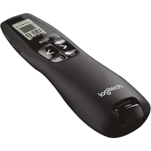 Logitech R800 Laser Presentation Remote with LCD display for time tracking 910-001358