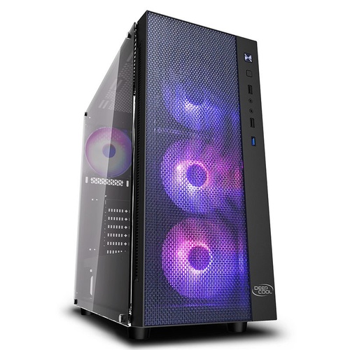 Deepcool MATREXX 55 MESH ADD-RGB 4F Mesh Front Tempered Glass Mid Tower Case