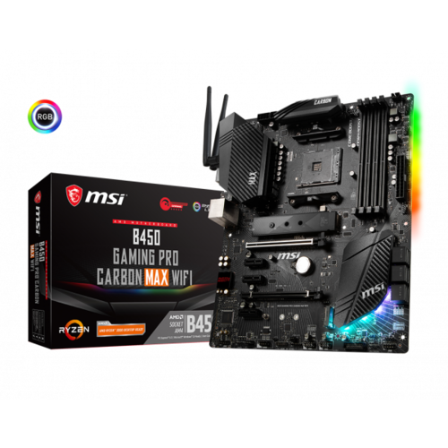 MSI B450 Gaming Pro Carbon Max WIFI ATX Motherboard