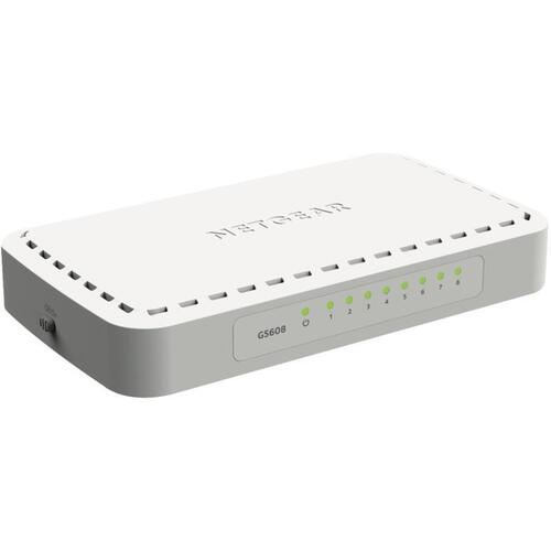 Netgear GS608 8-Port 10/100/1000 Gigabit Desktop Switch