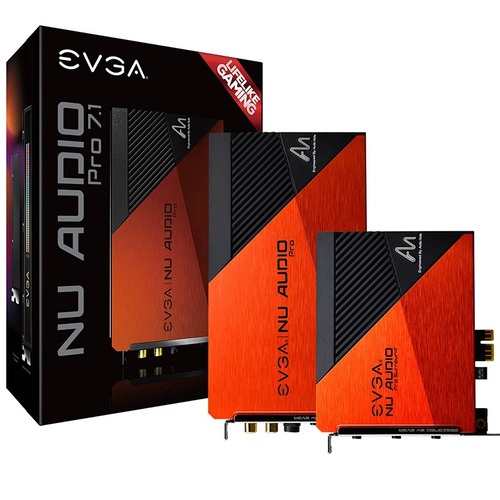 EVGA NU Audio Pro 7.1 PCIe Gaming Grade Audio Card