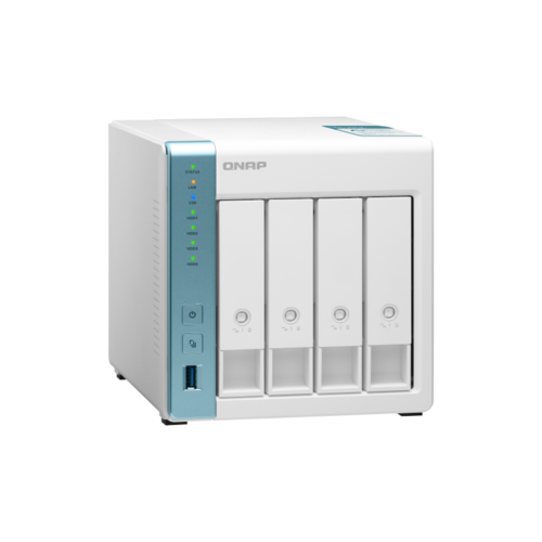 QNAP TS-431K 4-Bay TurboNAS,Alpine AL-214 ARM v7 Quad-core 1.7GHz CPU, 1GB RAM, SATA 6Gb/s, 2x GbE LAN, 3 x USB3.0, HDD hot-swap